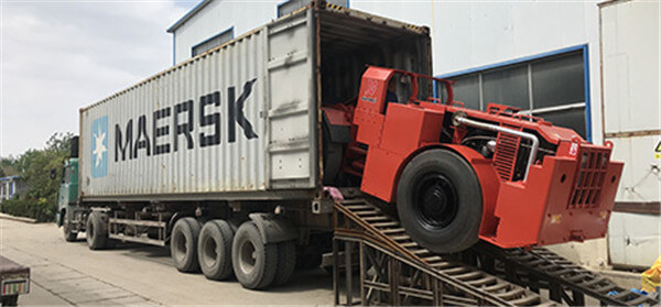 Read more about the article Отгрузка подземного погрузчика LHD 02